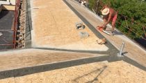 COPERTURA IN LEGNO CON ISOLANTE A SANDWICH